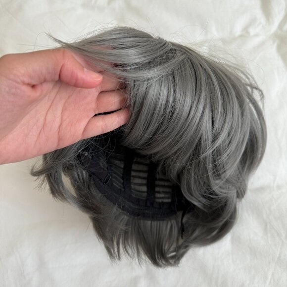Synthetic Costume/Cosplay Wig - Gray - Picture 9 of 13